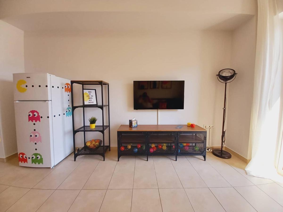 Ferienwohnung Popart -Spacious 3Rdfl 1Bdr W/Balcony/View Athen Exterior foto