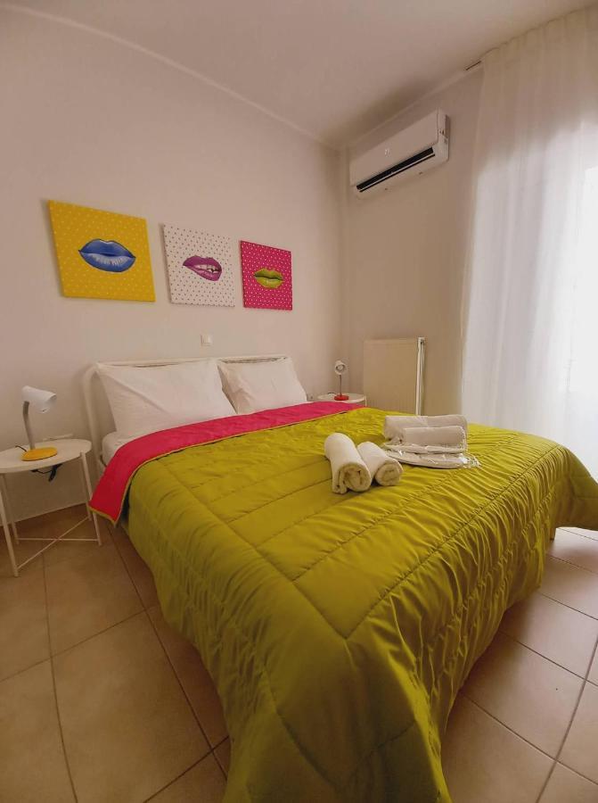 Ferienwohnung Popart -Spacious 3Rdfl 1Bdr W/Balcony/View Athen Exterior foto