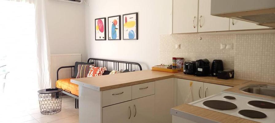 Ferienwohnung Popart -Spacious 3Rdfl 1Bdr W/Balcony/View Athen Exterior foto